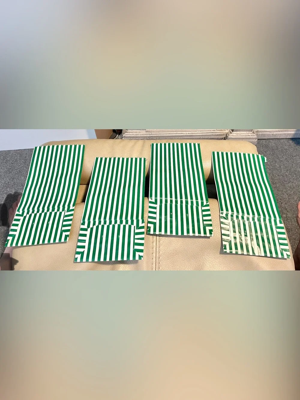 *VINTAGE* Christmas Gift BAGS  - Set Of 10 Bags - Varied Color And Design
